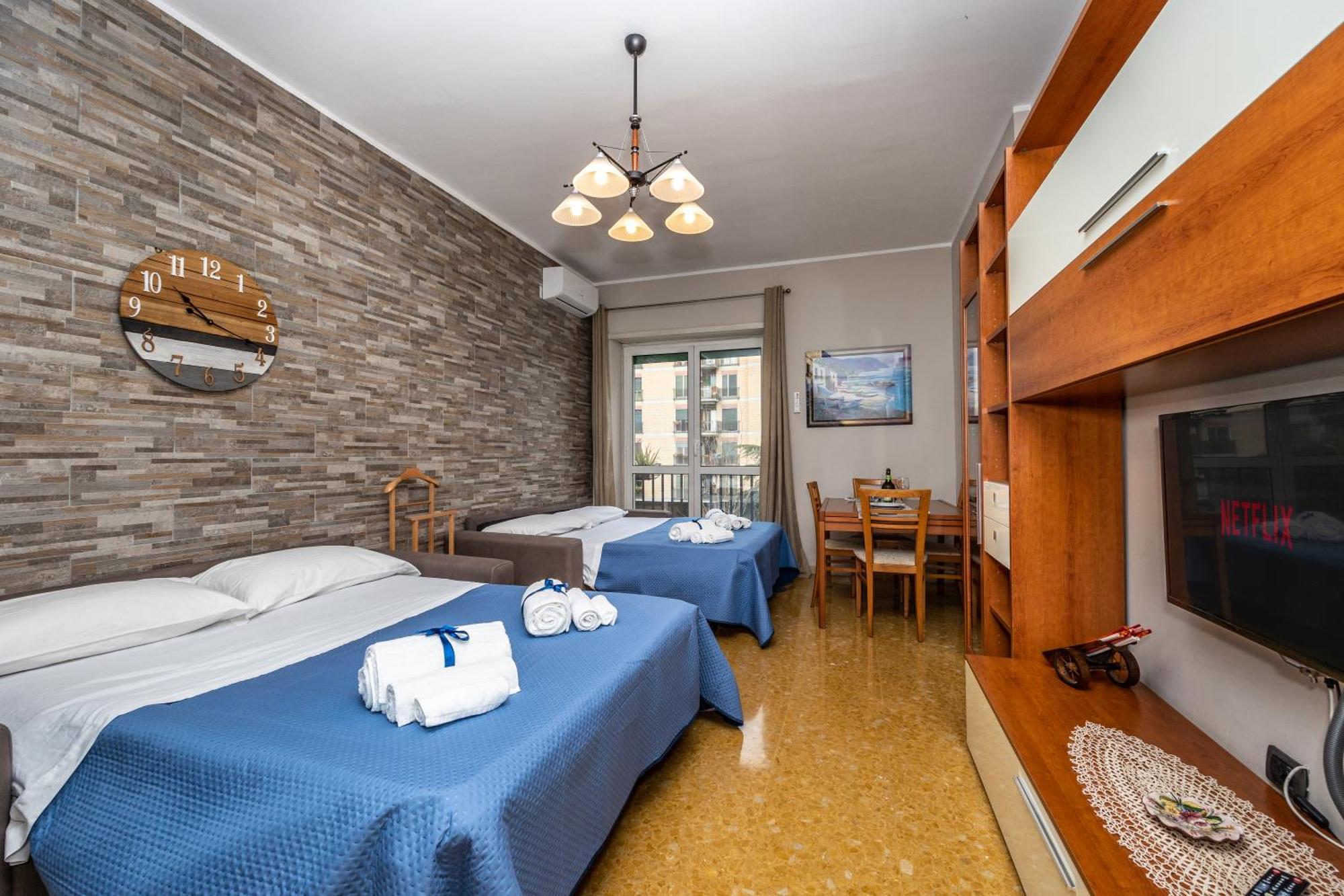 Big Apartment Rome Air Conditioning Wifi Netflix 90 Mq Zewnętrze zdjęcie