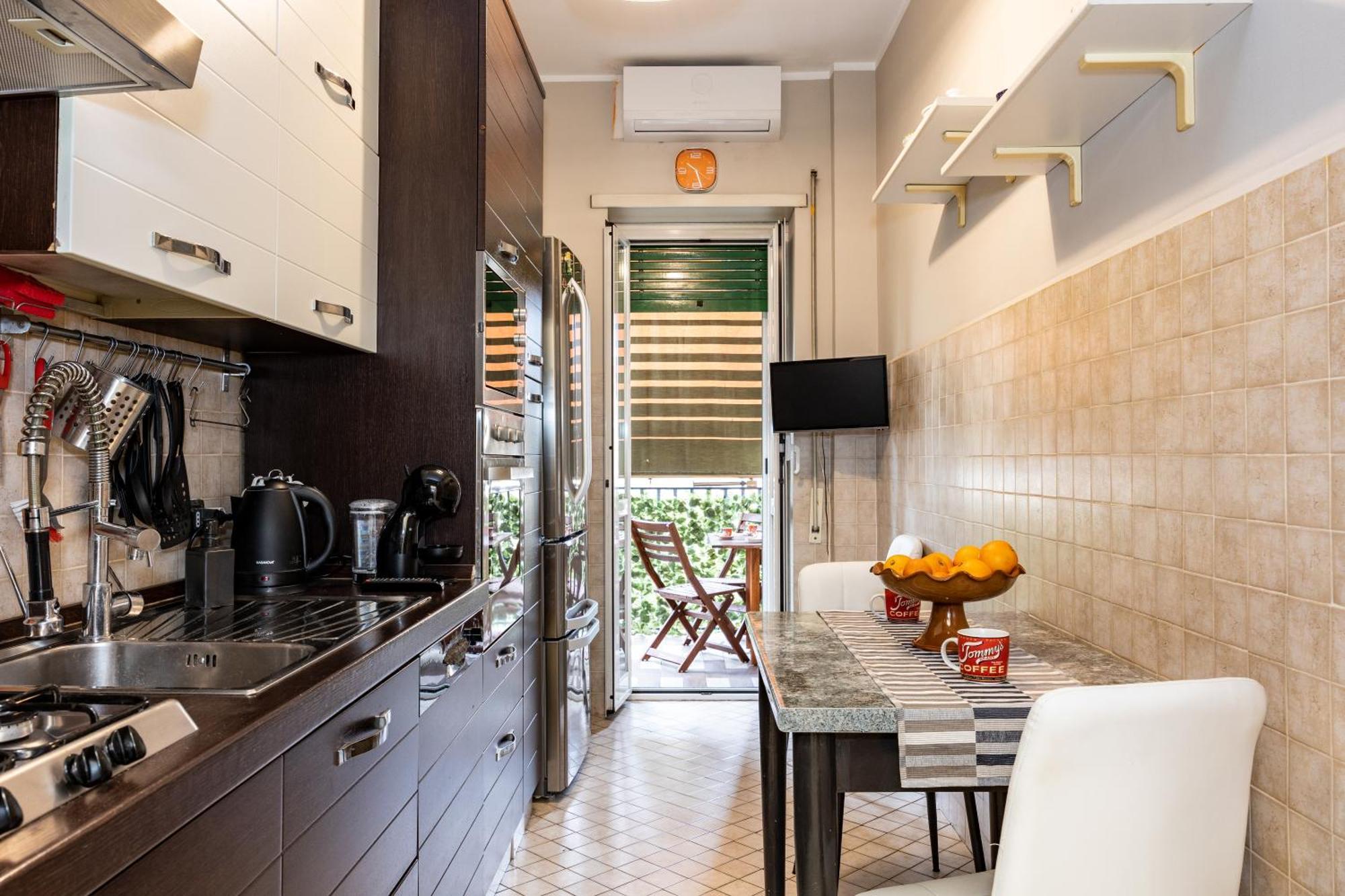 Big Apartment Rome Air Conditioning Wifi Netflix 90 Mq Zewnętrze zdjęcie